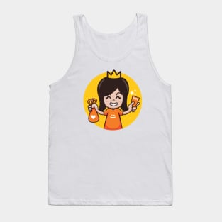 Happy Love Life Couple / Woman Tank Top